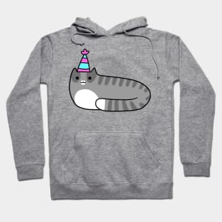 Blue Birthday Tabby Hoodie